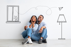 Happy couple gets the best remortgage deal